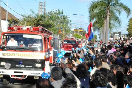 Más de 20 mil vecinos en el Gran desfile del Bicentenario en General Pacheco 
