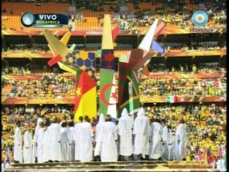 La fiesta de apertura del mundial vibró al ritmo de la música y bailes tradicionales