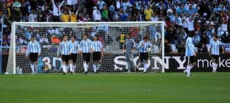 Los jugadores Argentinos mostraron dolor tras la eliminación