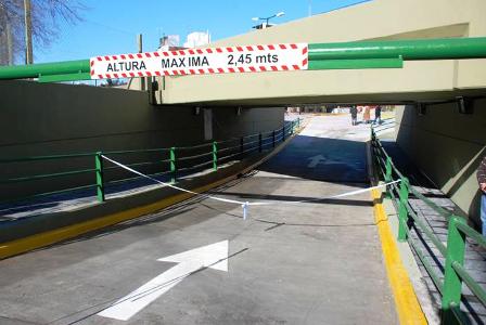 Se inauguró en San Isidro el túnel de Güemes Se inauguró en San Isidro el túnel de Güemes