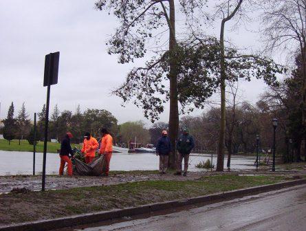 Comenzaron las tareas de limpieza enla zona costera de Tigre Comenzaron las tareas de limpieza enla zona costera de Tigre