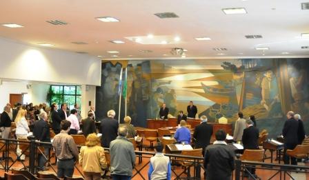 Homenaje al ex Presidente de la Nación Dr. Néstor Kirchner, en el HCD de Tigre