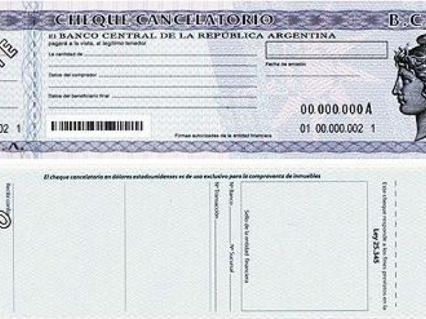 ¿Cómo son los cheques cancelatorios que evitan salideras? ¿Cómo son los cheques cancelatorios que evitan salideras?