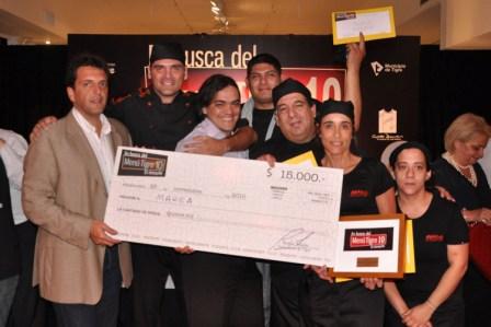 Marea resultó el triunfador de la competencia gourmet organizada por la Agencia de Desarrollo Turístico del Municipio