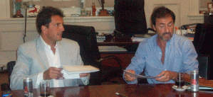 Tigre firmó un convenio con Telefe por la novela El Elegido