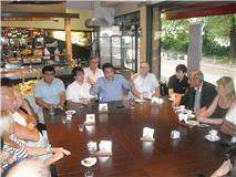 Jorge Macri y Concejales PRO con comerciantes de Vicente López Jorge Macri y Concejales PRO con comerciantes de Vicente López
