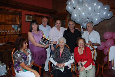 San Isidro tiene un habitante Centenaria, Gustavo Posse participo de los festejos San Isidro tiene un habitante Centenaria, Gustavo Posse participo de los festejos