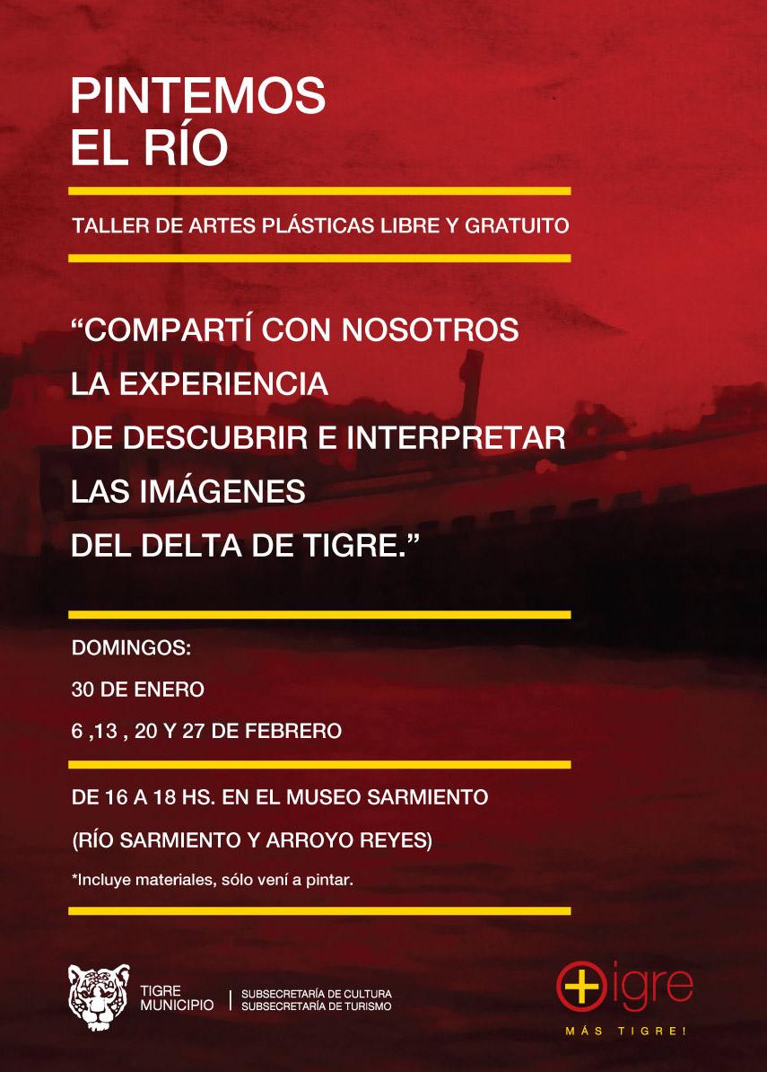 Taller de Artes Plásticas “Pintemos el Río” en Tigre . Taller de Artes Plásticas “Pintemos el Río” en Tigre .