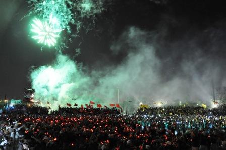 Tigre vivió una multitudinaria fiesta en el Cierre de Colonias 2011