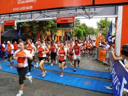 Se corrió el Maratón Solidario por el centenario del hospital provincial de San Fernando Se corrió el Maratón Solidario por el centenario del hospital provincial de San Fernando