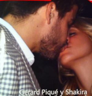 Shakira y Gerard Piqué, un romance que crece Shakira y Gerard Piqué, un romance que crece