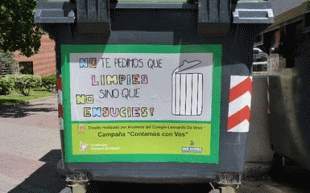 San Isidro: “¡No te pedimos que limpies, sino que no ensucies!” San Isidro: “¡No te pedimos que limpies, sino que no ensucies!”