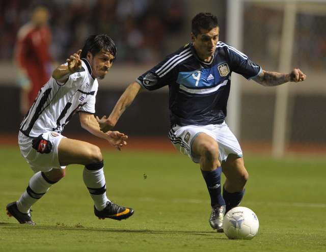 El seleccionado argentino hizo poco en el empate sin goles ante Costa Rica El seleccionado argentino hizo poco en el empate sin goles ante Costa Rica