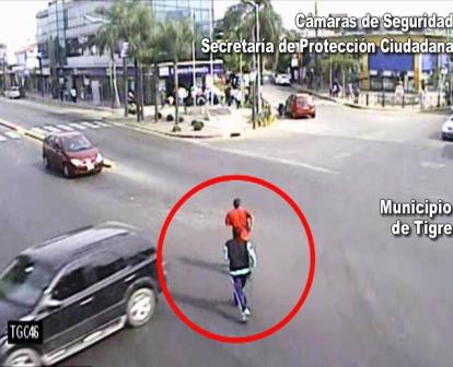 Tigre: envían un mensaje de texto y las cámaras atrapan a 2 delincuentes Tigre: envían un mensaje de texto y las cámaras atrapan a 2 delincuentes