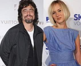 Benicio del Toro e hija de Rod Stewart serán papás Benicio del Toro e hija de Rod Stewart serán papás