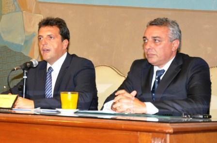 Massa y Zamora en la apertura de sesiones 2011 Massa y Zamora en la apertura de sesiones 2011