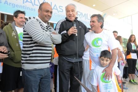 Multitudinaria participación en la Maratón Malvinas Cormillot Multitudinaria participación en la Maratón Malvinas Cormillot