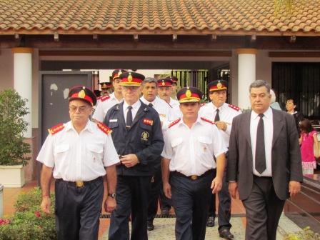 Los Bomberos Voluntarios de Tigre festejaron su 100º aniversario (Homenaje en cementerio) 
