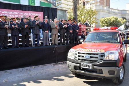 Nueva unidad donada por el municipio a los Bomberos de Tigre