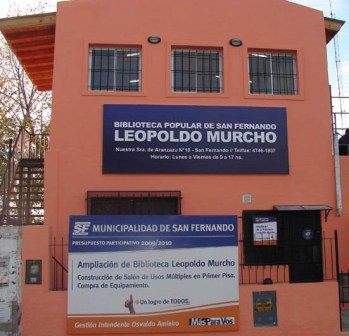 Amieiro inauguró nuevas dependencias en la Biblioteca Murcho