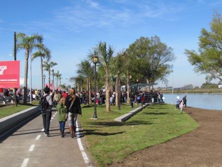 Tigre inauguró el nuevo Paseo de los Remeros

