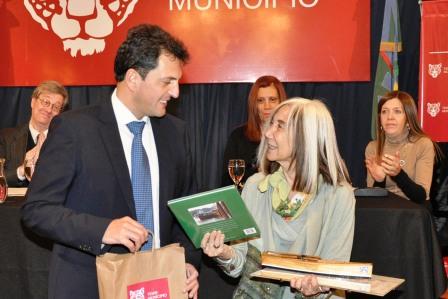 Sergio Massa y María Kodama participaron de la jornada Sergio Massa y María Kodama participaron de la jornada