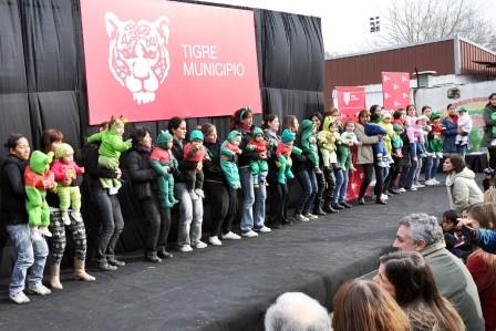 Tigre y Pampers firmaron un convenio por la salud materno infantil