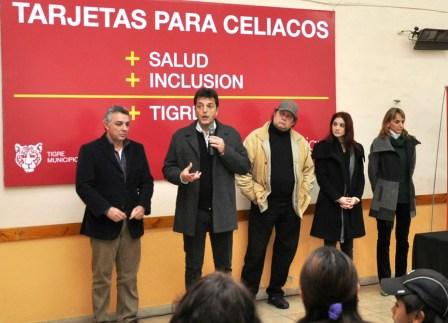 Tigre entregó tarjetas para celíacos Tigre entregó tarjetas para celíacos