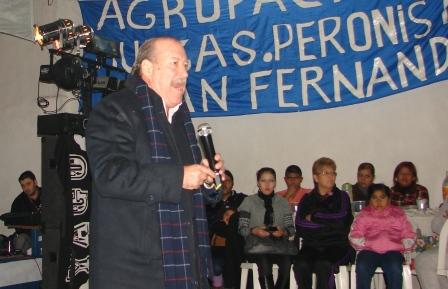 Amieiro Presentó los candidatos del PJ en Virreyes Oeste Amieiro Presentó los candidatos del PJ en Virreyes Oeste