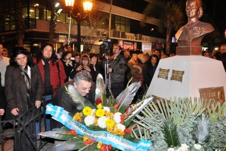 El PJ de Tigre rindió un nuevo homenaje a Evita
