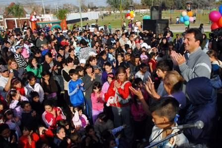Los vecinos de Benavídez ya disfrutan la nueva plaza Virgen del Talar
