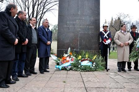 Se realizó un homenaje al General San Martín en Don Torcuato Se realizó un homenaje al General San Martín en Don Torcuato