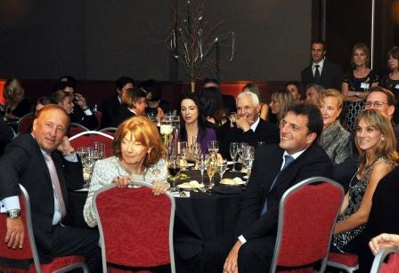 Massa, presente en la Noche Solidaria de la Fundación Nordelta