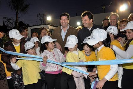 Se inauguró la remodelación integral del polideportivo Manuel Belgrano en El Talar Se inauguró la remodelación integral del polideportivo Manuel Belgrano en El Talar