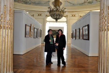 Elena Benarroch Vila visitó el Museo de Arte Tigre Elena Benarroch Vila visitó el Museo de Arte Tigre