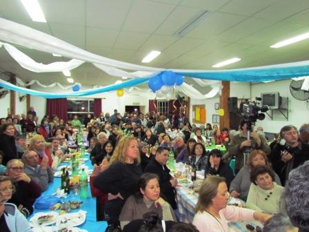 Massa acompaño a Andreotti en una cena de jubilados en San Fernando Massa acompaño a Andreotti en una cena de jubilados en San Fernando