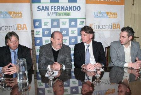 Amieiro y Nicolás Scioli presentaron el Concurso IncentiBA y la Agencia de Inversiones del Grupo BAPRO Amieiro y Nicolás Scioli presentaron el Concurso IncentiBA y la Agencia de Inversiones del Grupo BAPRO