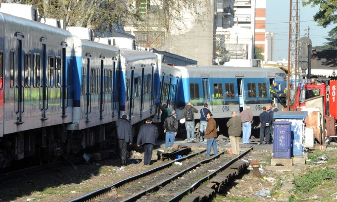 El accidente ferroviario en Once, el séptimo de magnitud en poco más de un año El accidente ferroviario en Once, el séptimo de magnitud en poco más de un año