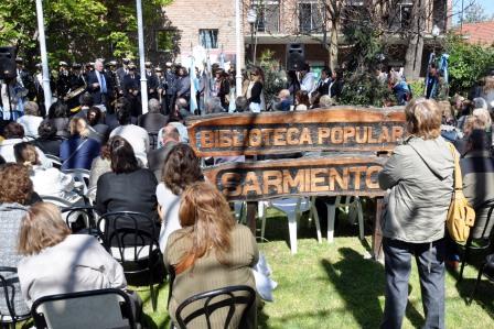 La Biblioteca Popular Sarmiento cumplió 95 años La Biblioteca Popular Sarmiento cumplió 95 años