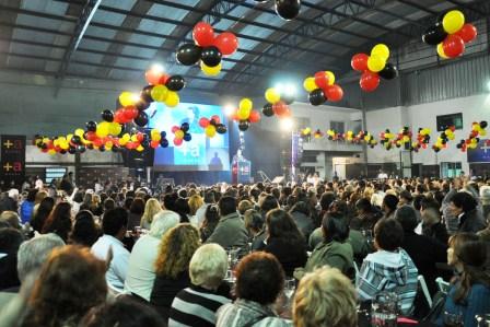 Massa compartió con los vecinos de Benavídez su programa 2012-2015