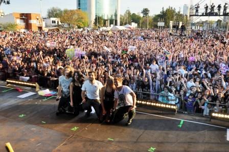 Miles de jóvenes disfrutaron de TeenAngels en Tigre Miles de jóvenes disfrutaron de TeenAngels en Tigre