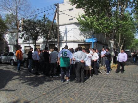 Reunión entre choferes y representantes del sindicato Reunión entre choferes y representantes del sindicato