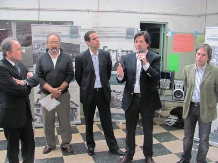 García, Lorenzino y Rial asistieron al acto de cierre de la Muestra Itinerante de Evita García, Lorenzino y Rial asistieron al acto de cierre de la Muestra Itinerante de Evita