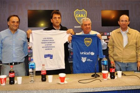 Tigre y Boca se la juegan por los bebés prematuros junto a UNICEF Tigre y Boca se la juegan por los bebés prematuros junto a UNICEF