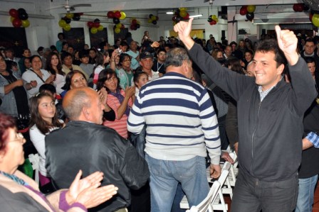 Massa compartió sus propuestas de gobierno 2012-2015 en Ricardo Rojas Massa compartió sus propuestas de gobierno 2012-2015 en Ricardo Rojas
