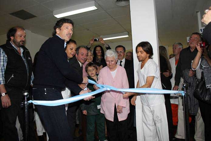 Se inauguró una sala de quimioterapia en el hospital de Boulogne Se inauguró una sala de quimioterapia en el hospital de Boulogne