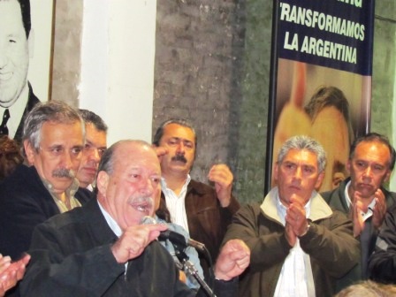 Amieiro en la casa del PJ reconocio su derrota Amieiro en la casa del PJ reconocio su derrota