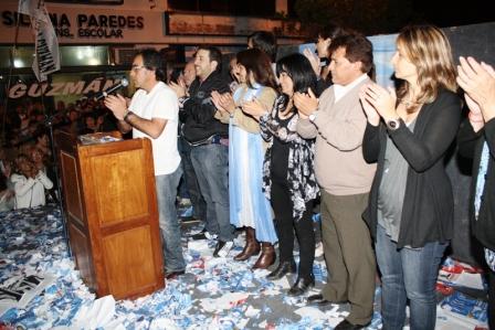 Sandro Guzmán fue reelecto como intendente de Escobar Sandro Guzmán fue reelecto como intendente de Escobar