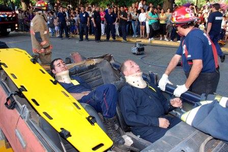 Se realizó el 11° Encuentro Anual de Bomberos en Tigre