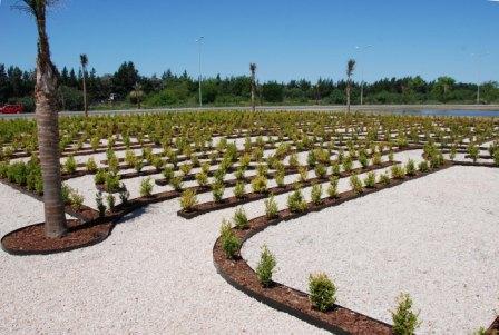 Inauguran el Laberinto de Borges en el Paseo de los Remeros Inauguran el Laberinto de Borges en el Paseo de los Remeros